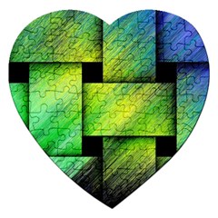 Modern Art Jigsaw Puzzle (heart)