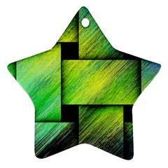 Modern Art Star Ornament (two Sides)