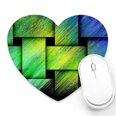 Modern Art Mouse Pad (heart)