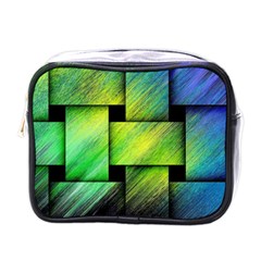 Modern Art Mini Travel Toiletry Bag (one Side) by Siebenhuehner