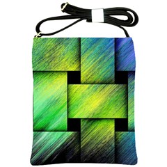 Modern Art Shoulder Sling Bag by Siebenhuehner