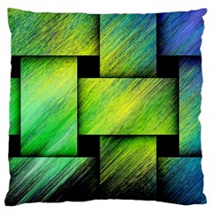 Modern Art Large Cushion Case (two Sided) 