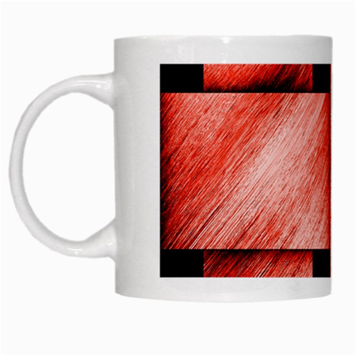 Modern Art White Coffee Mug