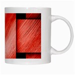 Modern Art White Coffee Mug Right