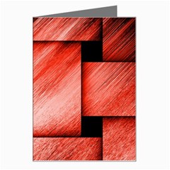 Modern Art Greeting Card by Siebenhuehner