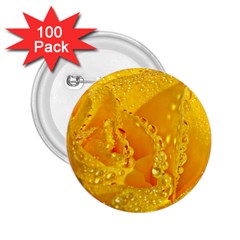 Waterdrops 2 25  Button (100 Pack)