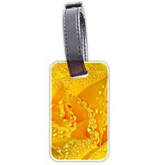 Waterdrops Luggage Tag (two Sides)