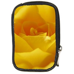 Yellow Rose Compact Camera Leather Case