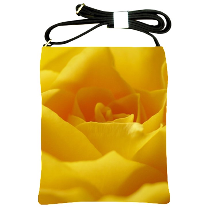 Yellow Rose Shoulder Sling Bag