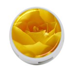 Yellow Rose 4-Port USB Hub (One Side) Front