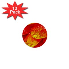 Waterdrops 1  Mini Button (10 Pack) by Siebenhuehner