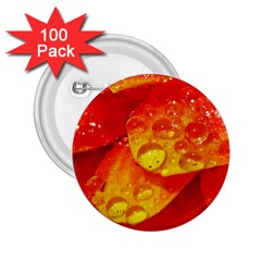 Waterdrops 2 25  Button (100 Pack) by Siebenhuehner