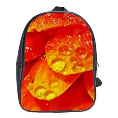 Waterdrops School Bag (large) by Siebenhuehner