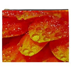 Waterdrops Cosmetic Bag (xxxl) by Siebenhuehner