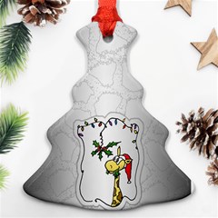 The Hungry Giraffe Christmas Tree Ornament