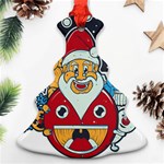 Jolly Season Christmas Tree Ornament Front