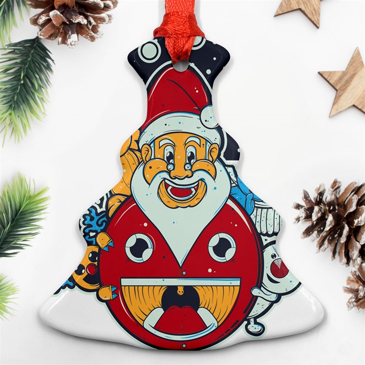 Jolly Season Christmas Tree Ornament