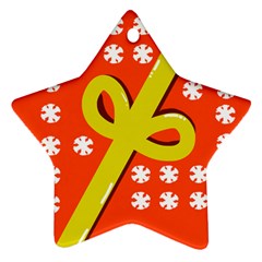 Present Star Ornament (two Sides)