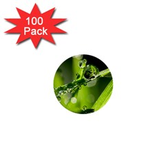 Waterdrops 1  Mini Button (100 Pack)