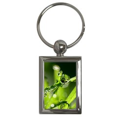 Waterdrops Key Chain (rectangle) by Siebenhuehner