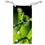 Waterdrops Jewelry Bag Front