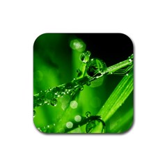 Waterdrops Drink Coaster (square)