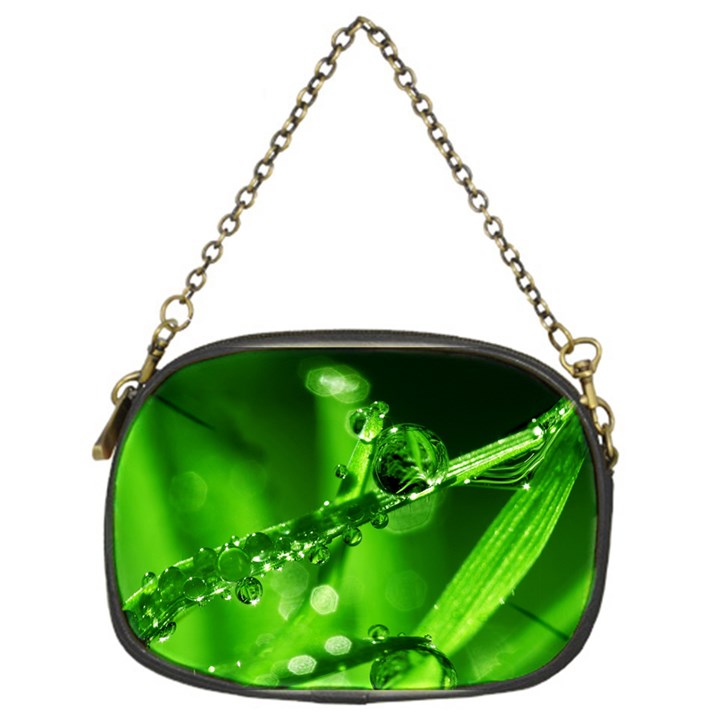 Waterdrops Chain Purse (One Side)