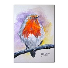 Robin Red Breast A4 Sticker 10 Pack by ArtByThree