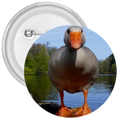 Geese 3  Button by Siebenhuehner