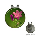 Campanula Close Up Hat Clip with Golf Ball Marker Front