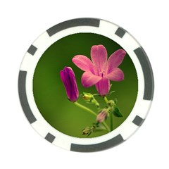 Campanula Close Up Poker Chip by Siebenhuehner