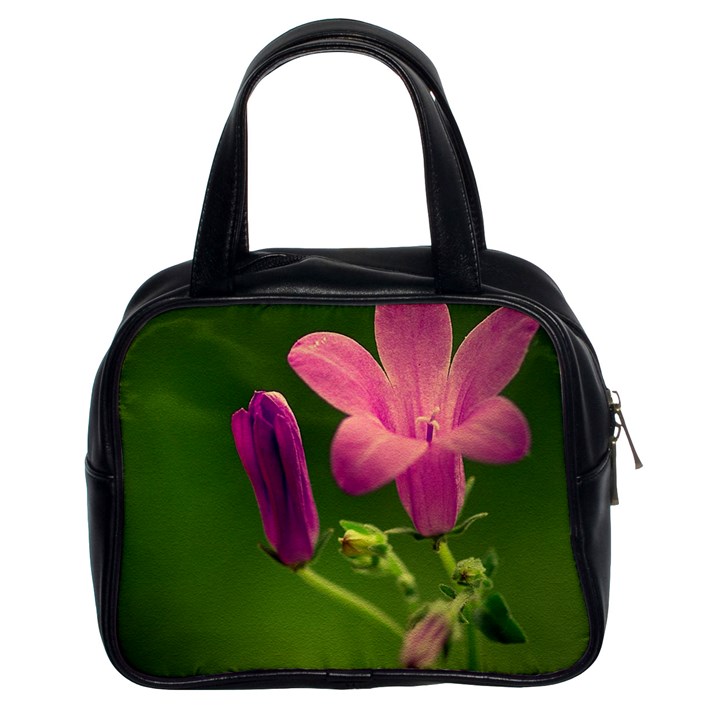 Campanula Close Up Classic Handbag (Two Sides)