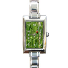 Ladybird Rectangular Italian Charm Watch