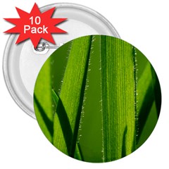 Grass 3  Button (10 Pack)