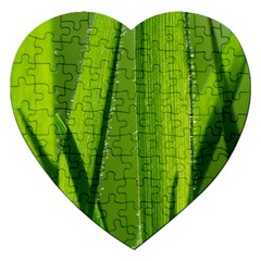 Grass Jigsaw Puzzle (heart) by Siebenhuehner