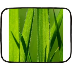 Grass Mini Fleece Blanket (two Sided) by Siebenhuehner