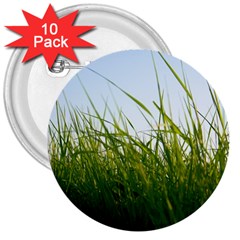 Grass 3  Button (10 Pack) by Siebenhuehner