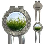 Grass Golf Pitchfork & Ball Marker Front