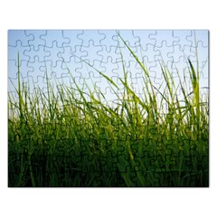 Grass Jigsaw Puzzle (rectangle) by Siebenhuehner