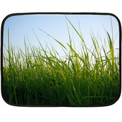 Grass Mini Fleece Blanket (two Sided) by Siebenhuehner