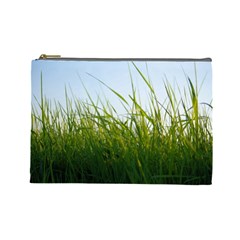 Grass Cosmetic Bag (large) by Siebenhuehner