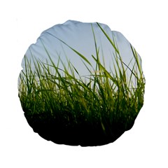 Grass 15  Premium Round Cushion 