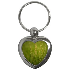 Grass Key Chain (heart) by Siebenhuehner