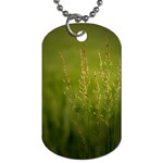 Grass Dog Tag (One Sided) Front