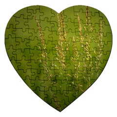 Grass Jigsaw Puzzle (heart)