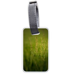 Grass Luggage Tag (one Side)