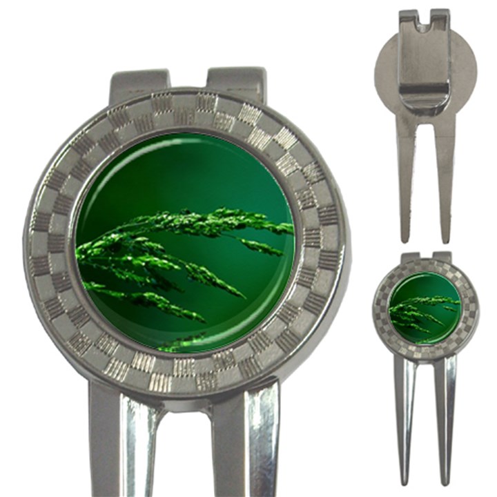 Waterdrops Golf Pitchfork & Ball Marker