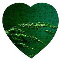 Waterdrops Jigsaw Puzzle (heart)