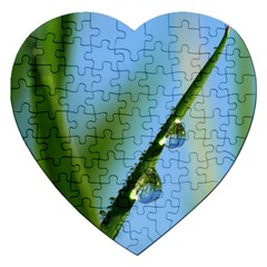 Waterdrops Jigsaw Puzzle (heart)