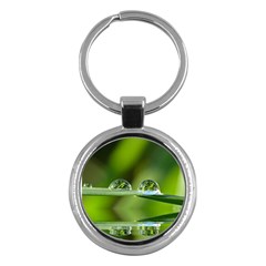 Waterdrops Key Chain (round) by Siebenhuehner